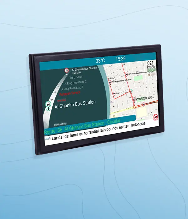 On-Board LCD Screen
