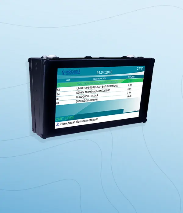 Smart Stop LCD Panel